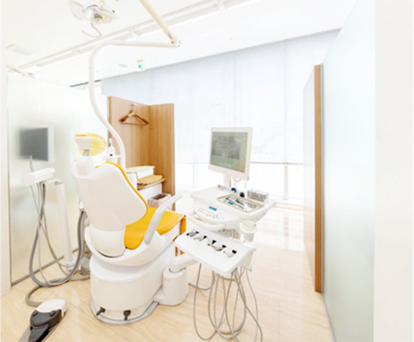 半個室の診療スペース